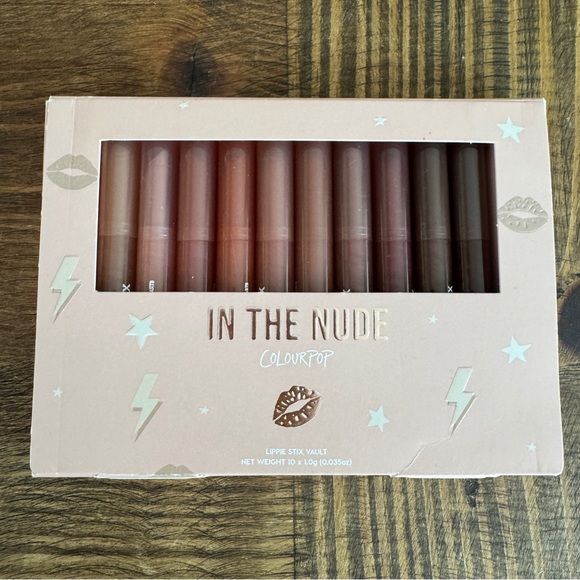 Colourpop Lippie Stix Vault- In the Nude NWT - Picture 1 of 4